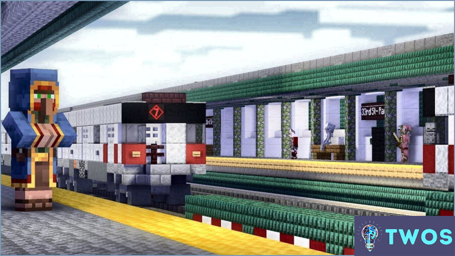 Cómo construir una estación de tren en Minecraft Xbox 360?