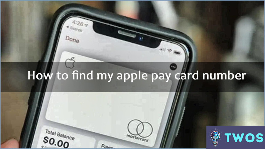 Cómo encontrar información de tarjeta de crédito en Iphone?