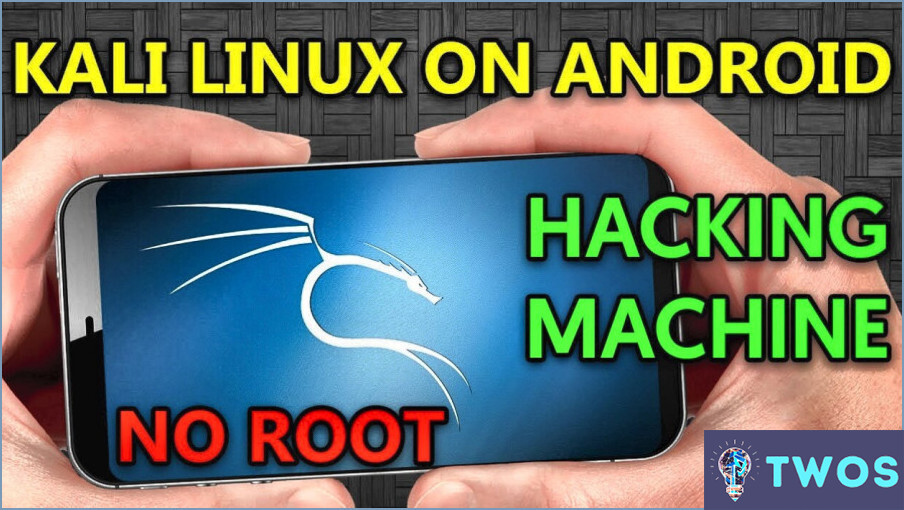 Cómo instalar Kali Linux en Android con la raíz?