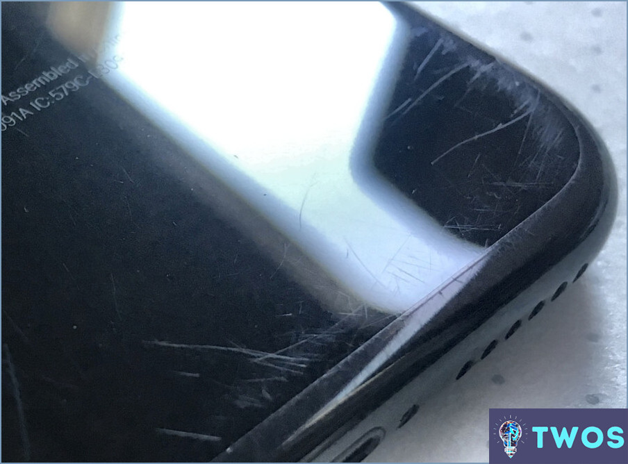 Cómo quitar arañazos de la pantalla del Iphone 7?