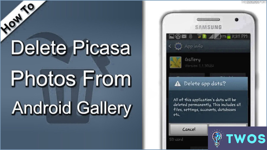 ¿Por qué no puedo borrar las fotos de Picasa en mi teléfono?
