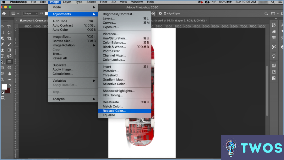 ¿Cómo cambiar el color de la barra de herramientas en Photoshop?