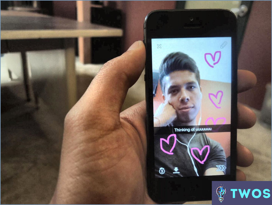 Cómo guardar una imagen de Snapchat en Iphone?