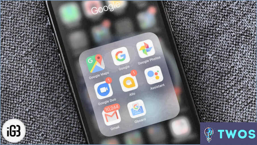 ¿Cómo obtener Google Apps en Iphone?
