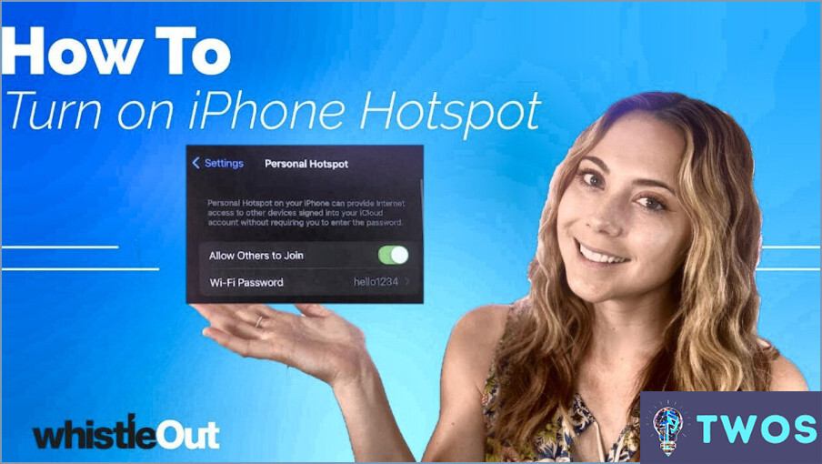How To Turn On Hotspot On Iphone 13?