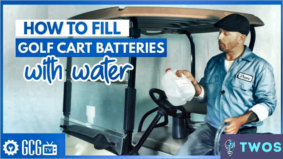 Qué pasa si se sobrellenan las baterías de los carritos de golf?