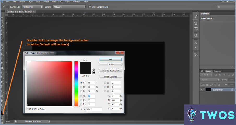 Your ¿Cómo puedo cambiar el color de fondo de mi espacio de trabajo en Photoshop?