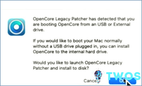 OpenCore Legacy Patcher Complete instalación