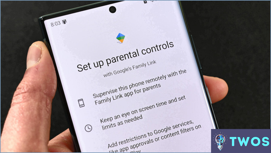 Cómo limitar el tiempo de pantalla en google family link
