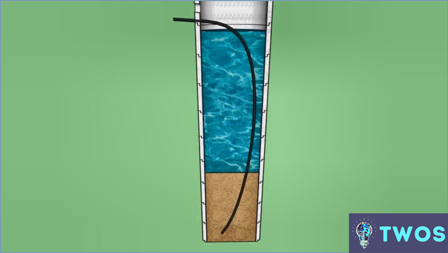 ¿Cómo limpiar los sedimentos de un pozo?