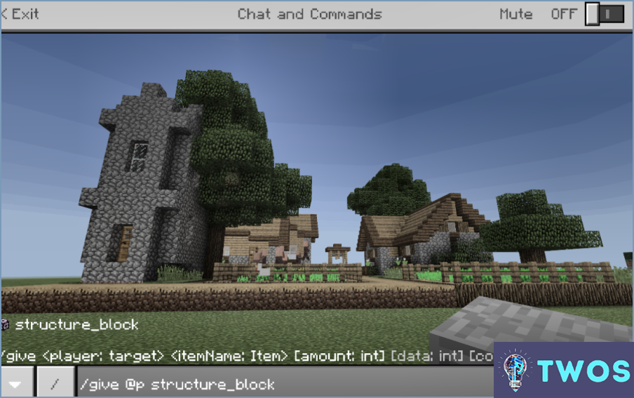 Cómo utilizar un bloque de estructura en Minecraft Xbox One?