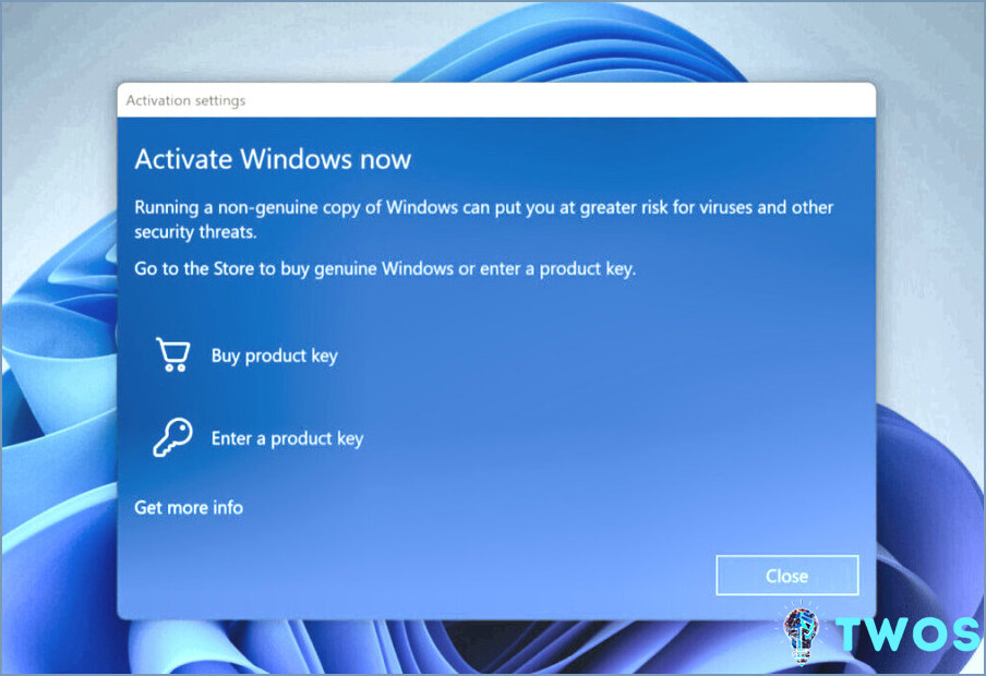 Paralelos de activación de Windows 11