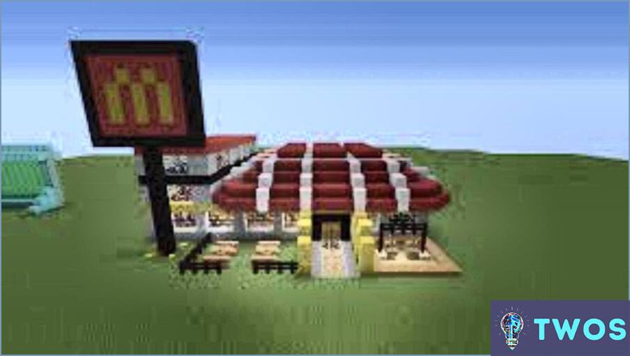 Cómo construir Mcdonalds en Minecraft Xbox 360?