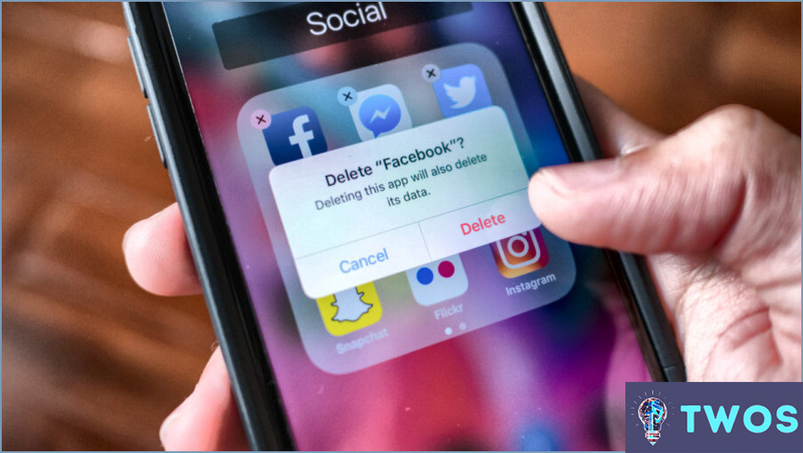 Cómo eliminar la aplicación Snapchat en el iPhone?