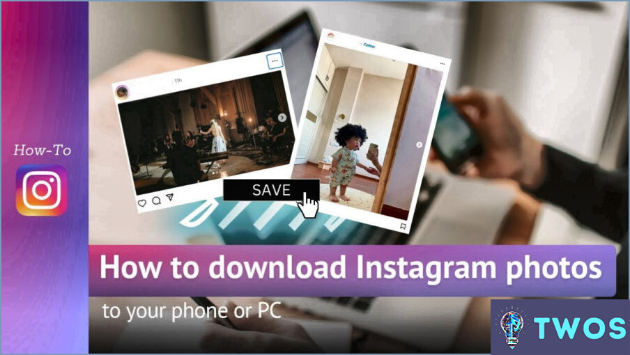 Cómo guardar fotos de Instagram en el ordenador?