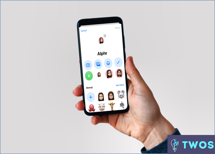 Cómo hacer un emoji de ti mismo en Iphone?