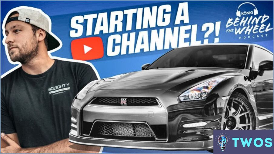Cómo iniciar un canal de Youtube de coches?