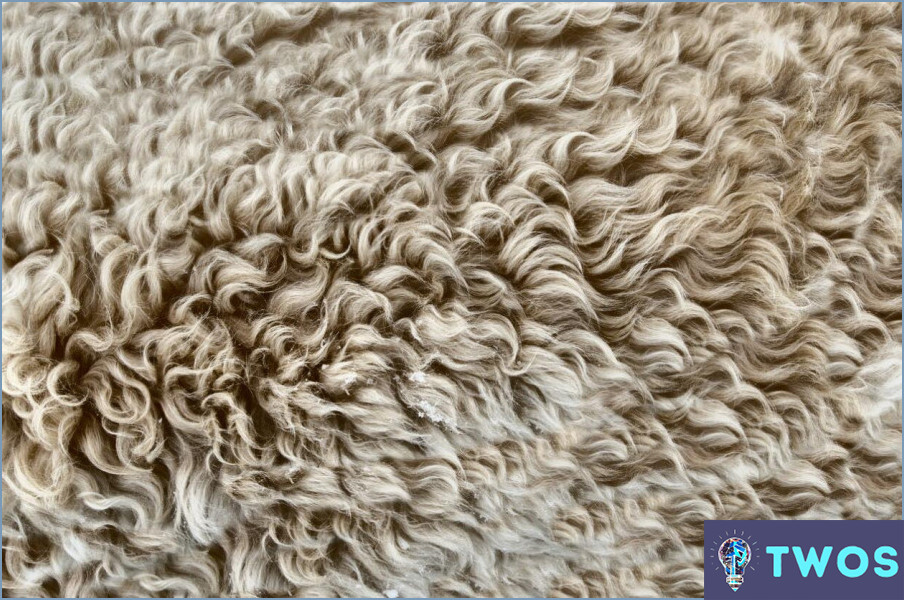 ¿Cómo limpiar la alfombra de piel de oveja de imitación?