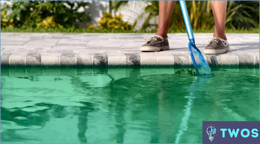 Cómo limpiar una piscina verde sin bomba?