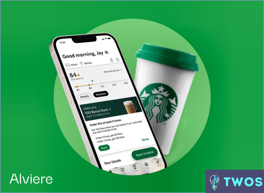 Se puede cambiar la tarjeta de Starbucks en la App?