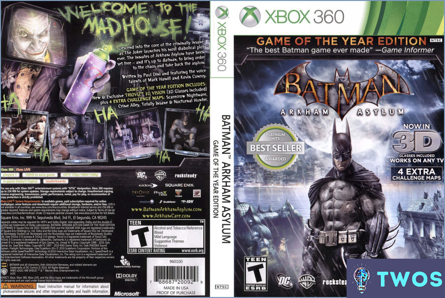 ¿Funciona Batman Arkham Asylum en Xbox One?