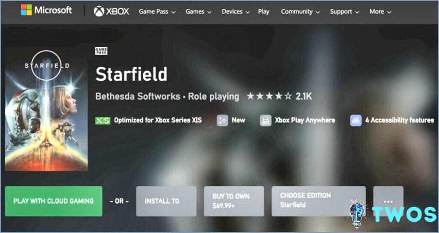 Juega Starfield en Mac Xbox Cloud Gaming