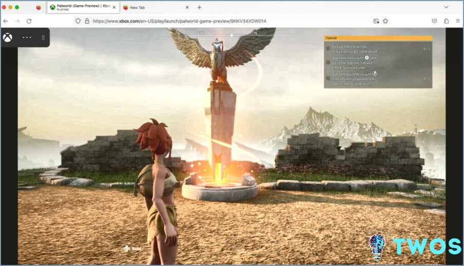 Performance interpretando a Palworld en Xbox Cloud en una Mac
