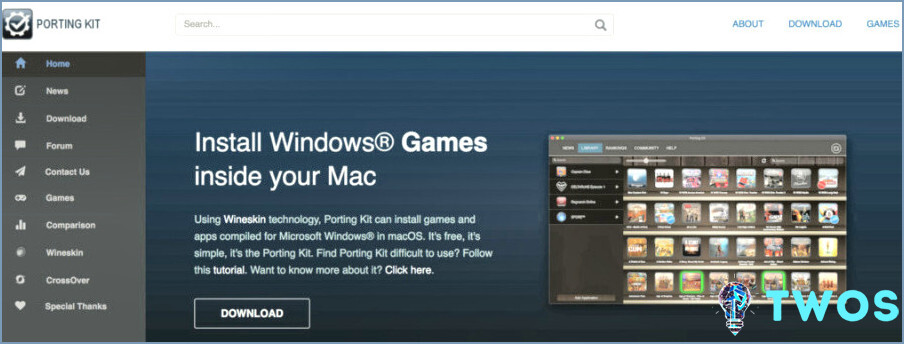 Juega juegos de PC en Mac - Kit de portada