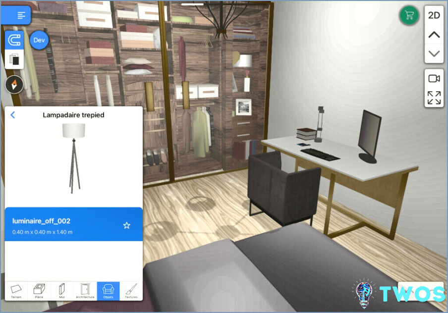 Diseño del hogar 3D para Mac