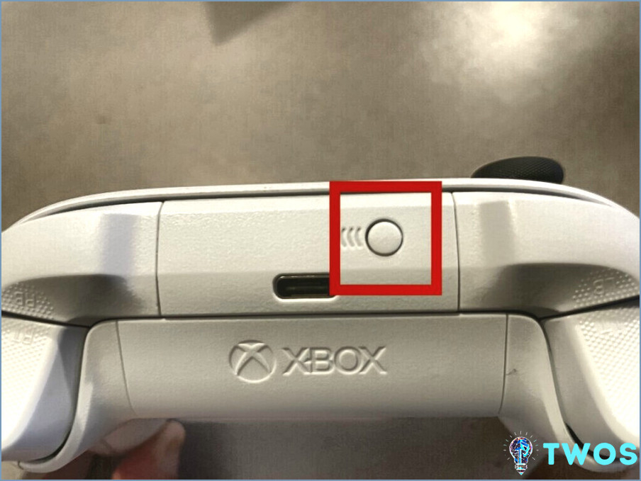 botón de emparejamiento de Bluetooth del controlador de Xbox