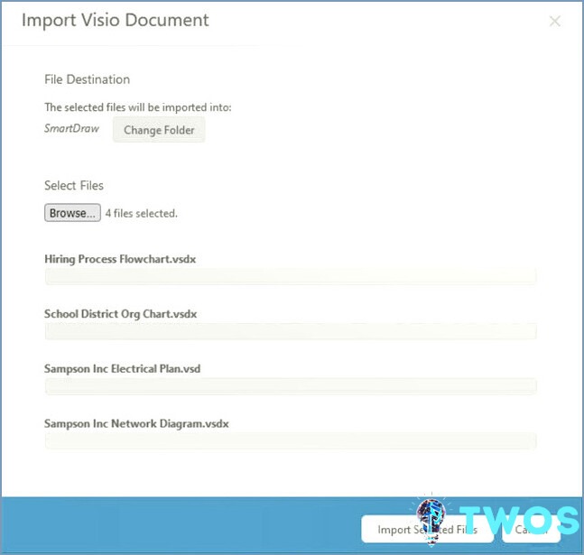 SmartDraw Import Visio File Mac