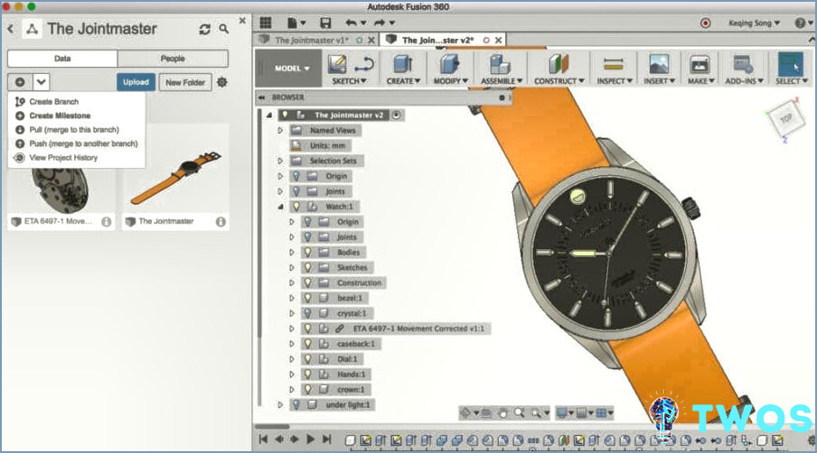 Programas CAD para Mac - Autodesk Fusion